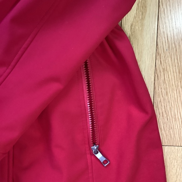 Nautica | Fleece Lined Coat with Hood Red, see description for size - Picture 4 of 14